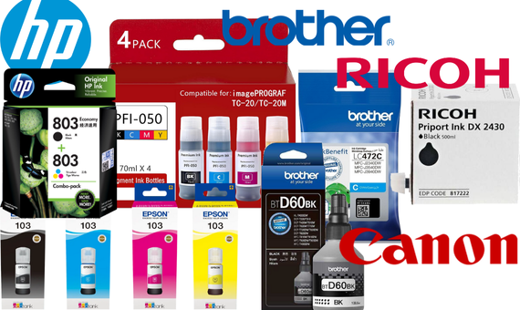 ORİJİNAL MÜREKKEP & KARTUŞLAR